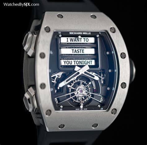 Up Close with the Richard Mille RM 69 Erotic Tourbillon